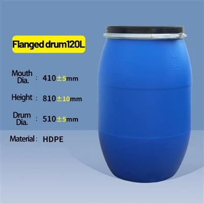 120L Flanged Drum