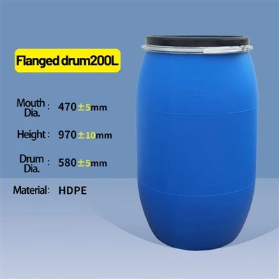 200L Flanged Drum