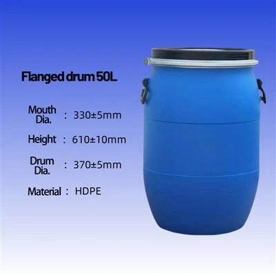 50L Flanged Drum
