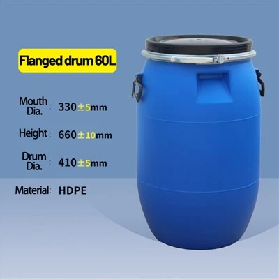60L Flanged Drum